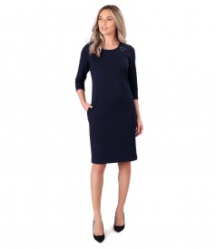 Midi dress made of soft elastic jersey