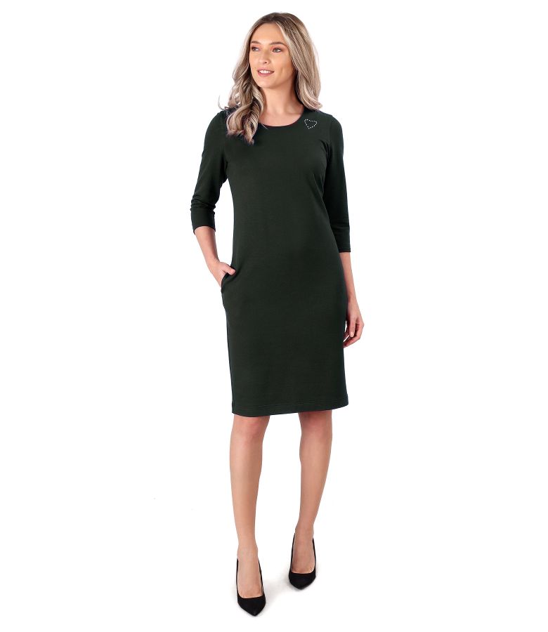 Midi dress made of soft elastic jersey