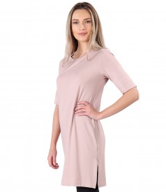 Casual dress made of elastic jersey