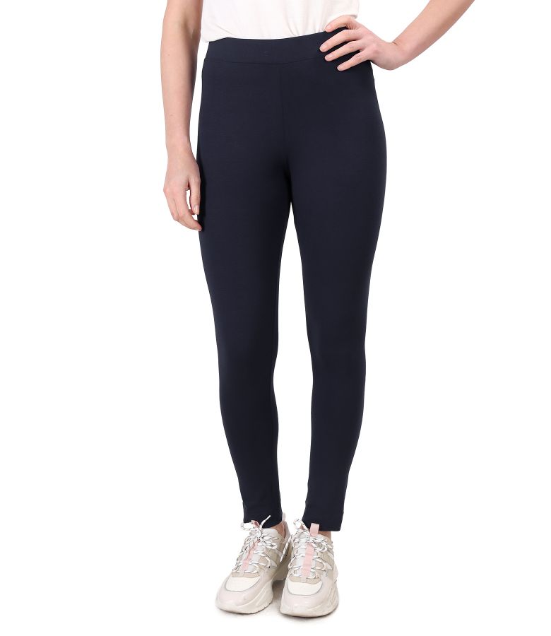 Elastic jersey leggings