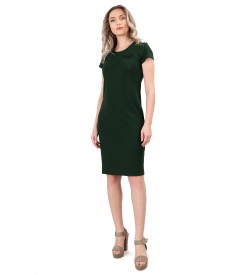 Elastic jersey elegant dress