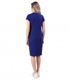 Elastic jersey elegant dress