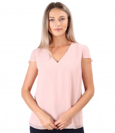 Elegant veil blouse