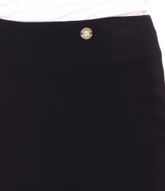 Office skirt made of elastic fabric