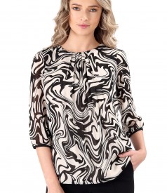 Casual viscose blouse