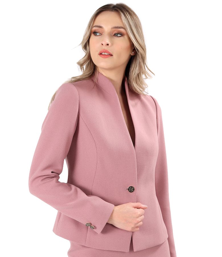 Elegant jacket made of elastic fabric