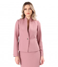 Elegant jacket made of elastic fabric