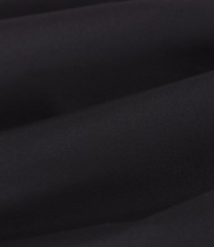 Elastic cotton pants with front pockets