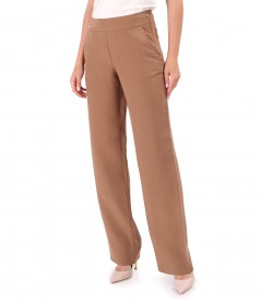 Casual tencel and linen pants