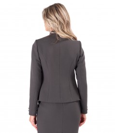 Elegant jacket made of elastic fabric