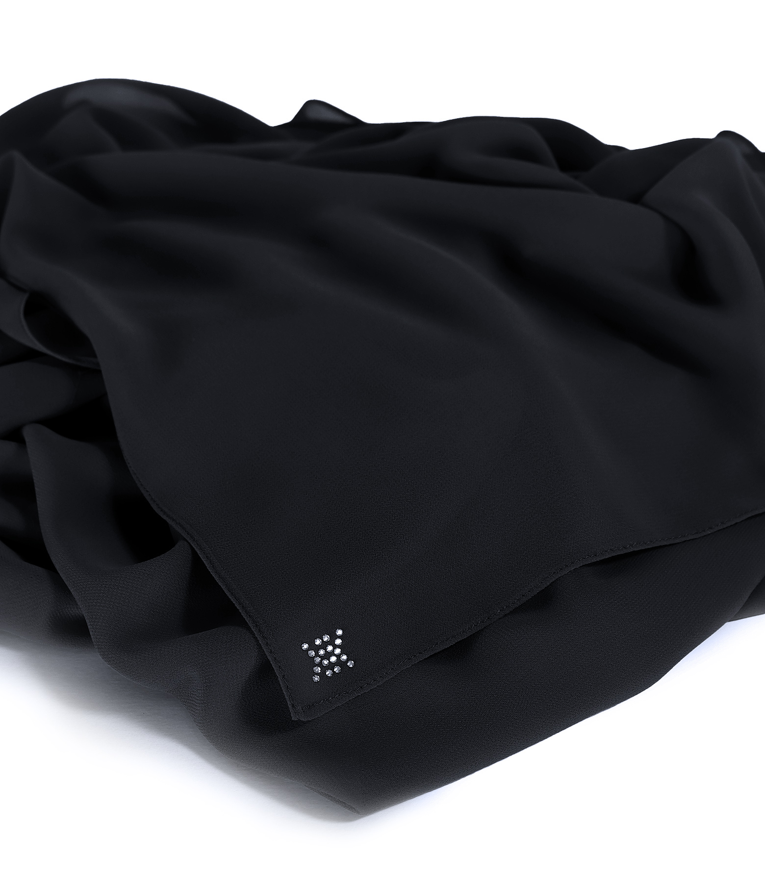 Plain chiffon shawl