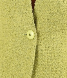 Elegant jacket made of wool and alpaca