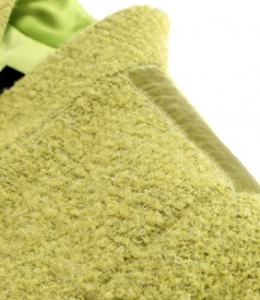 Elegant jacket made of wool and alpaca