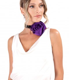 Accessory satin flower