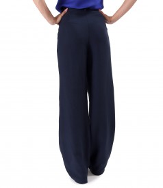 Pants made of tencel and linen