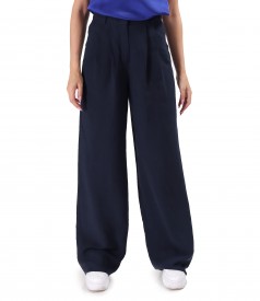 Pants made of tencel and linen