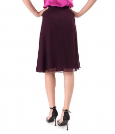 Semiclos veil skirt
