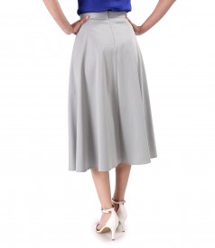 Skirt made of fabric with Tencel and cotton