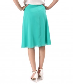 Semiclos veil skirt