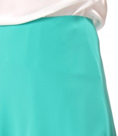 Semiclos veil skirt