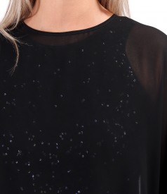 Elegant veil cape