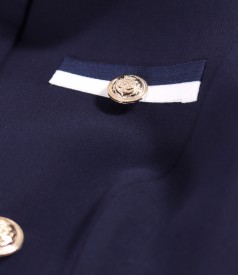 Elegant jacket with decorative buttons