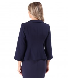 Elegant jacket with decorative buttons