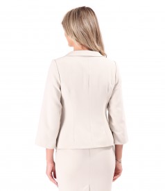 Elegant jacket with decorative buttons