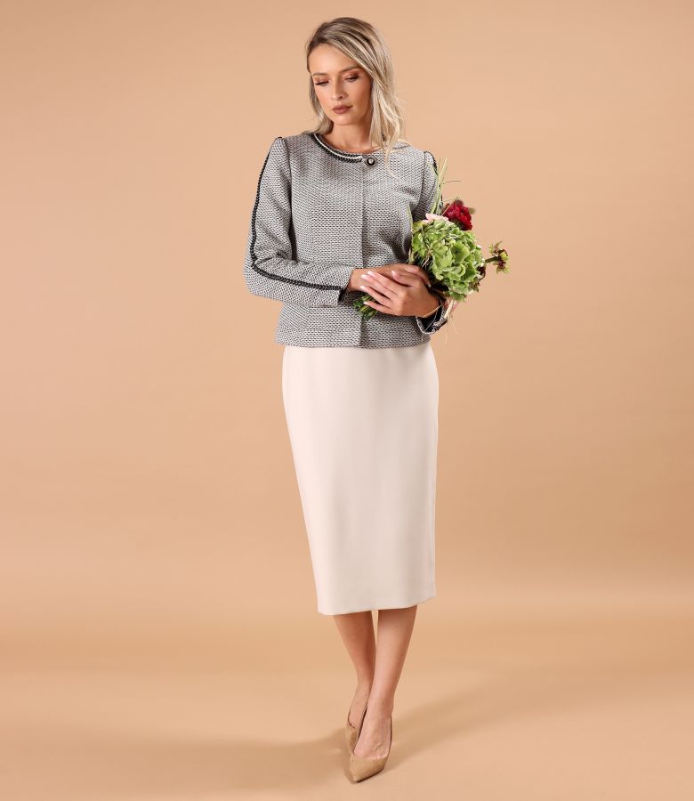 Cotton office jacket