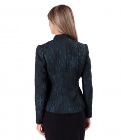 Elegant jacket made of versatile brocade