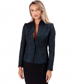 Elegant jacket made of versatile brocade