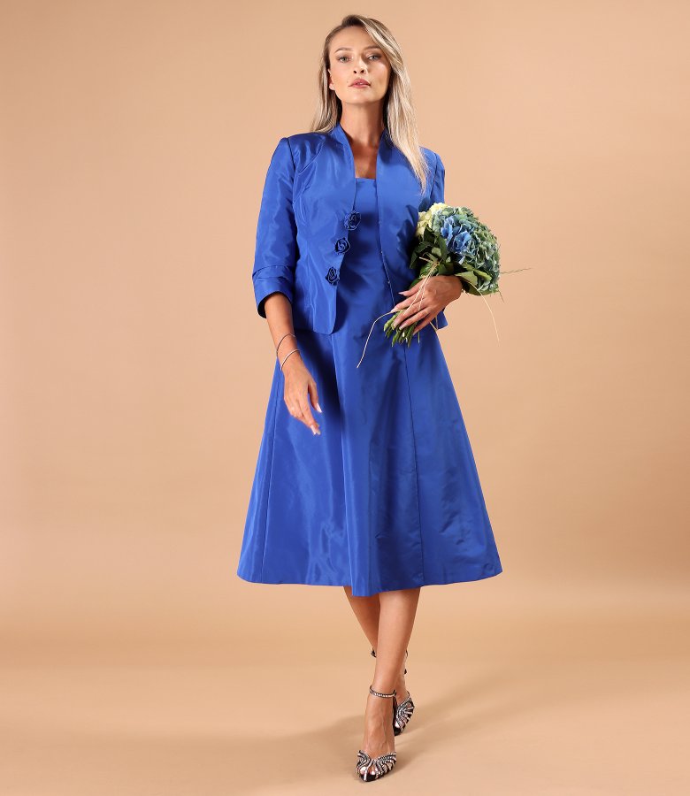 Elegant jacket in lightweight matte-effect taffeta