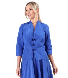 Elegant jacket in lightweight matte-effect taffeta