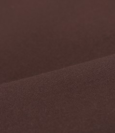 Flared pants made of elastic fabric with viscose