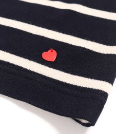 Elastic jersey blouse with wool and a front zipper