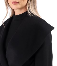 Elegant coat made of wool and cashmere