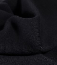 Rochie midi din din jerse plin cu lana virgina