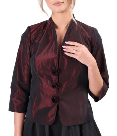 Elegant jacket in lightweight shot taffeta