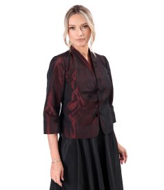 Elegant jacket in lightweight shot taffeta