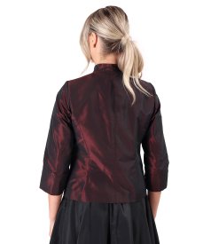 Elegant jacket in lightweight shot taffeta