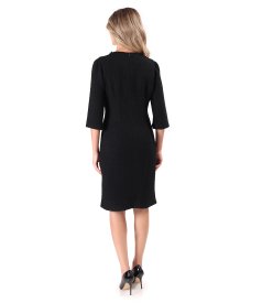 Elegant wool dress