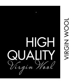 Office skirt made of elastic fabric with wool