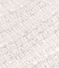 Sacou elegant din bucle cu bumbac si fir argintiu