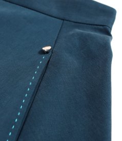 Skirt made of tencel fabric with cotton