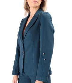 Sacou office din tencel cu bumbac