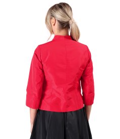 Elegant jacket in lightweight matte-effect taffeta