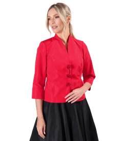 Elegant jacket in lightweight matte-effect taffeta