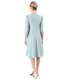 Rochie office clos din stofa elastica cu viscoza