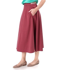 Skirt made of fabric with Tencel and cotton