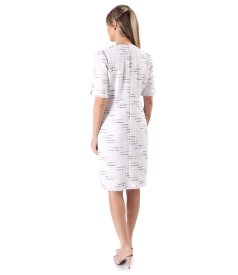 Elegant cotton dress